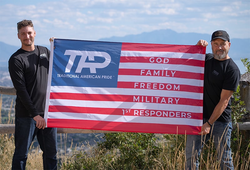 3'x5' Traditional American Pride Flag - Made in USA