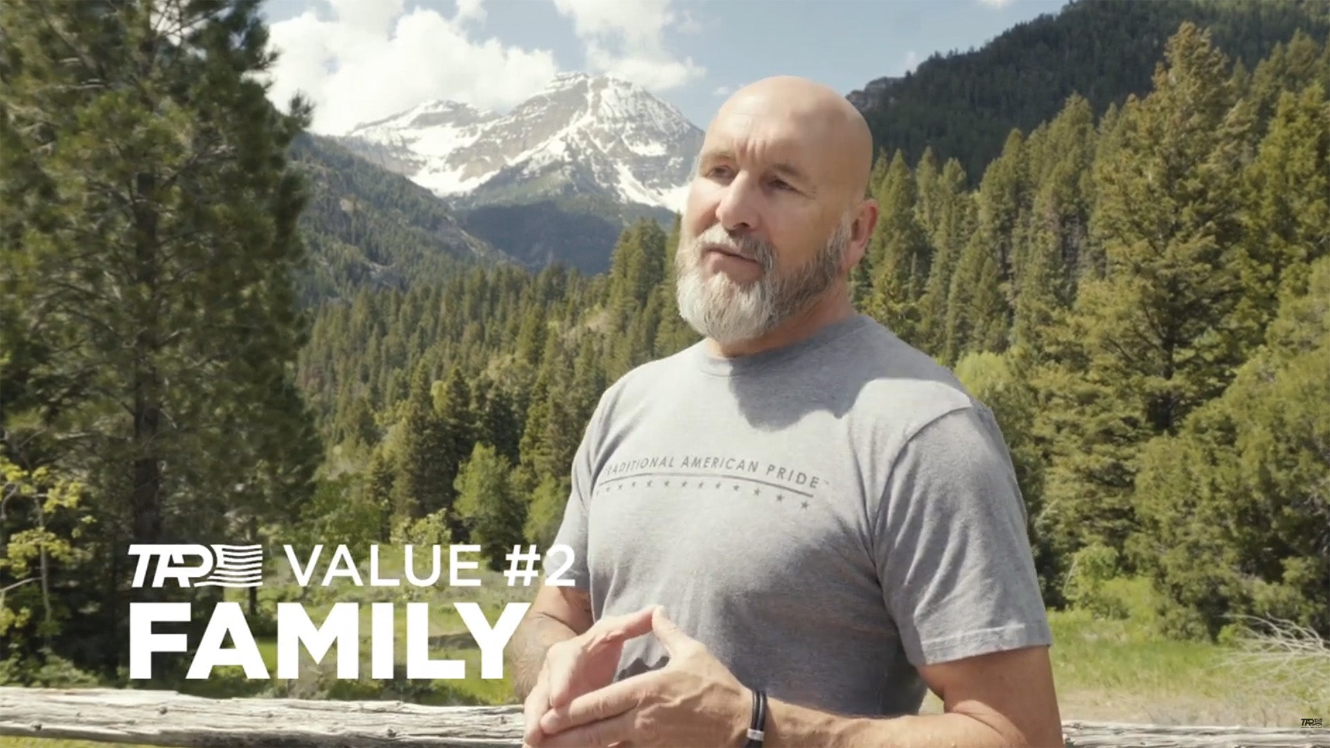 Load video: Traditional American Pride Value: Family