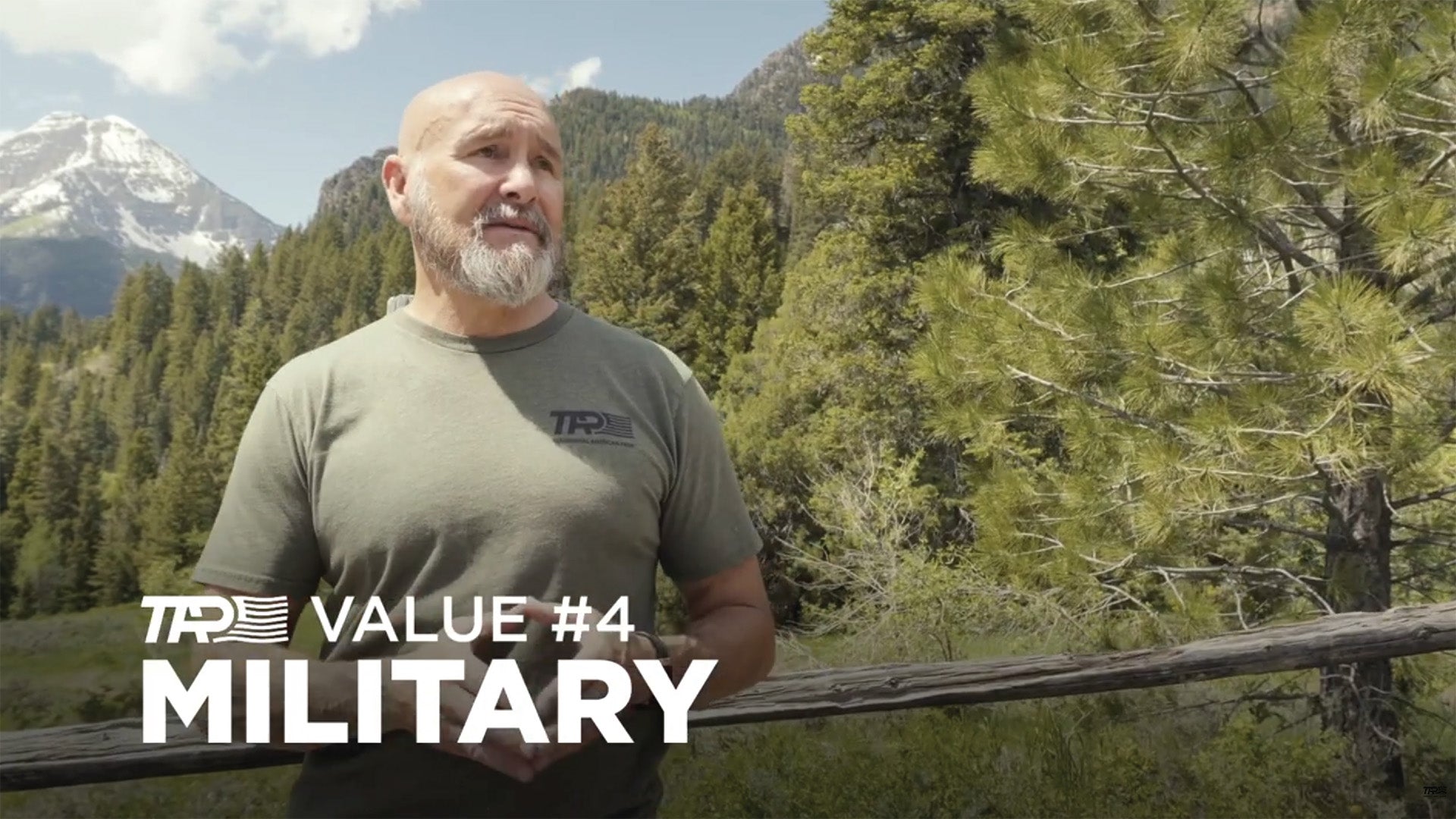 Load video: Traditional American Pride Value: Military